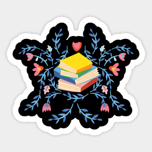 Book Lovers Garden Sticker